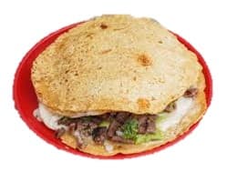 Mulita Doble Tortilla (Longaniza y Asada)
