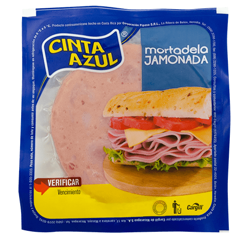 Mortadela Jamonada Cinta Azul 150 g