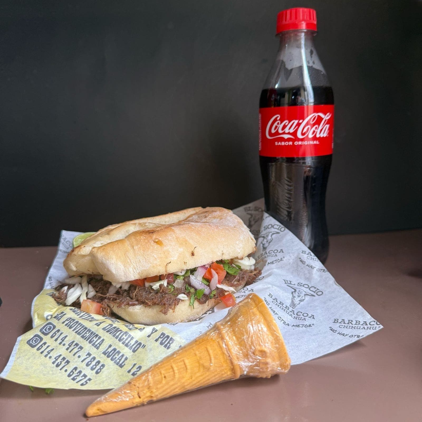 Combo Torta ( Cono Cajeta Gratis )