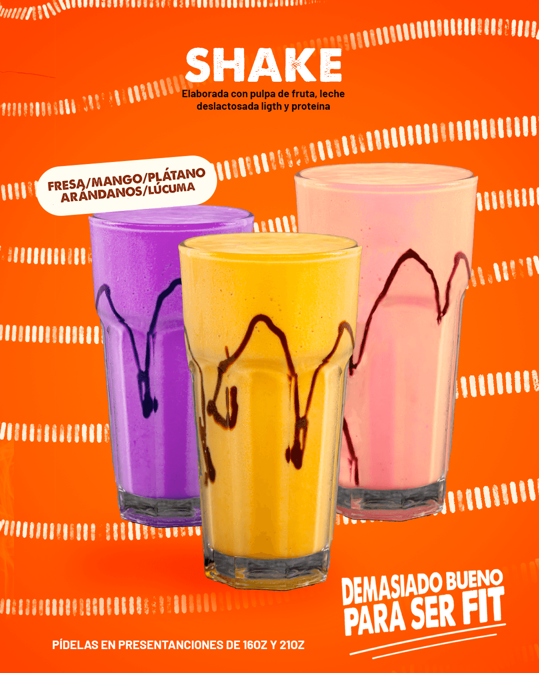 Promo 2 Shakes 12 Onz