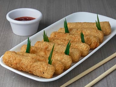 Kushiage de Plátano
