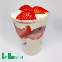 2 Fresas con Crema