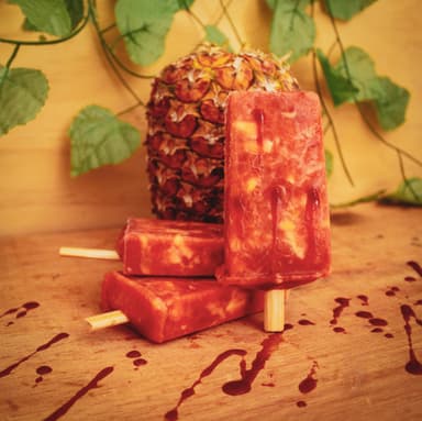 Paleta de Agua Piña Chamoy