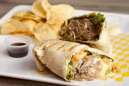 Burrito o Waffle de Carne