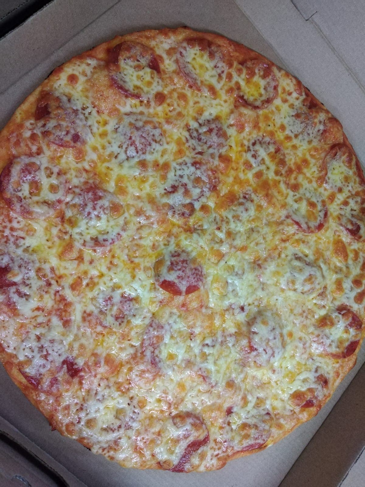 Pizza de Pepperoni, Grande