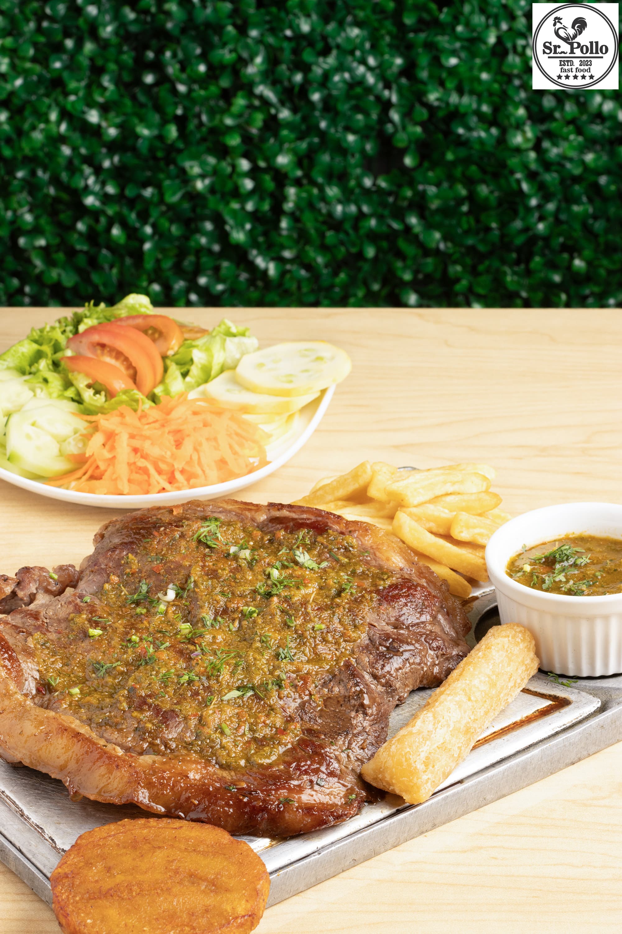 Churrasco con Chimichurri