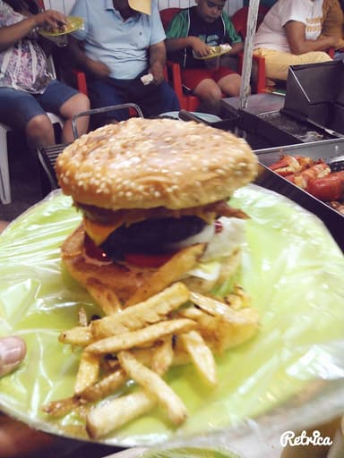 Hamburguesa de Carbón Ranchera