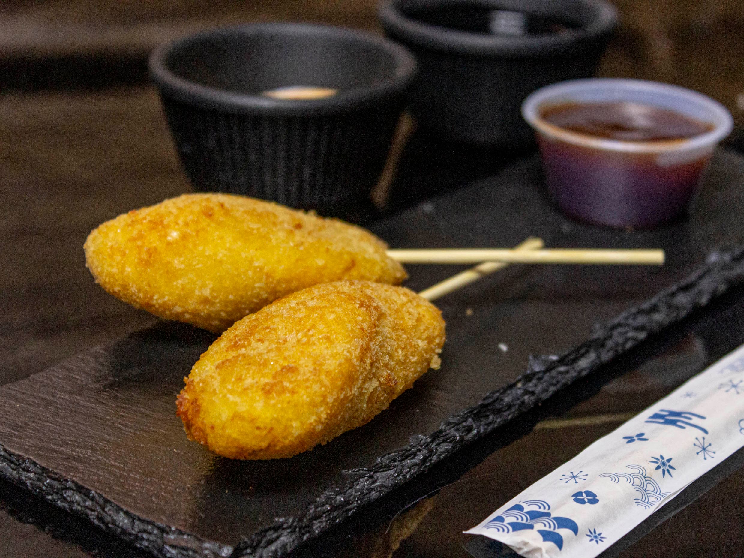 Kushiague de Plátano con Queso