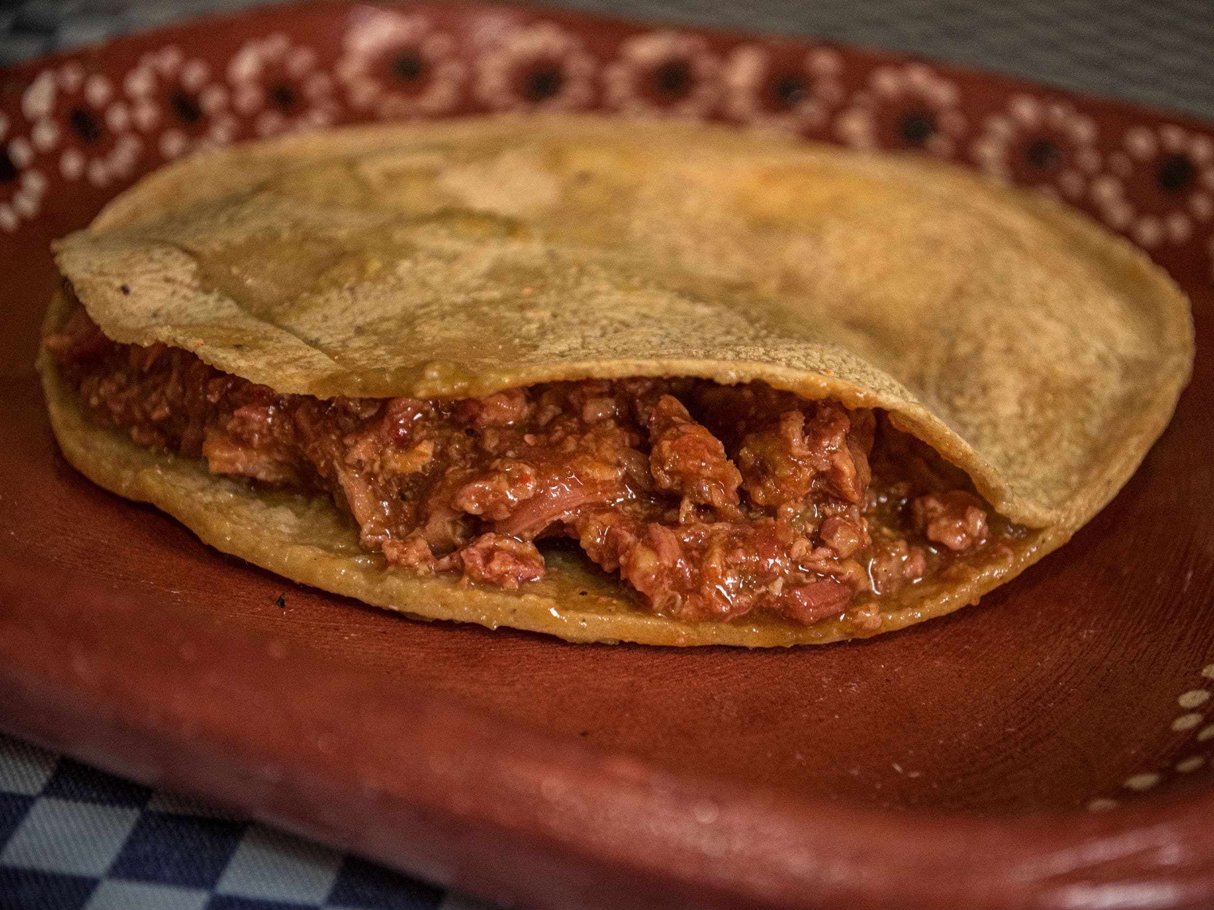 Gordita de Chicharrón Prensado