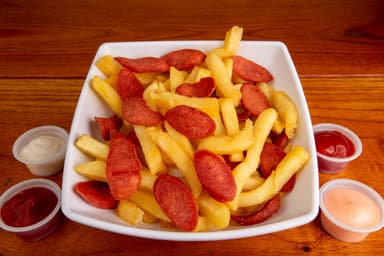 Salchipapa Sencilla