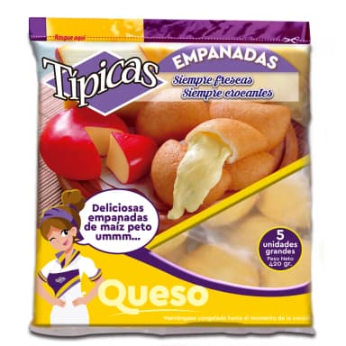 Congeladas Queso X5 Ud de 100 g