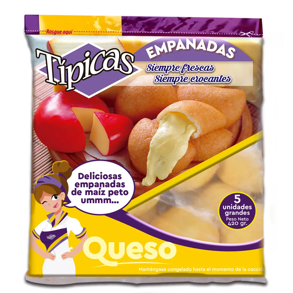 Congeladas Queso X5 Ud de 100 g
