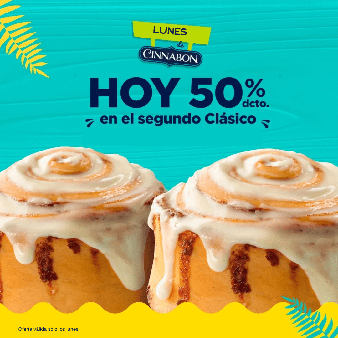 Promo 2do Clásico a 50% de Descuento