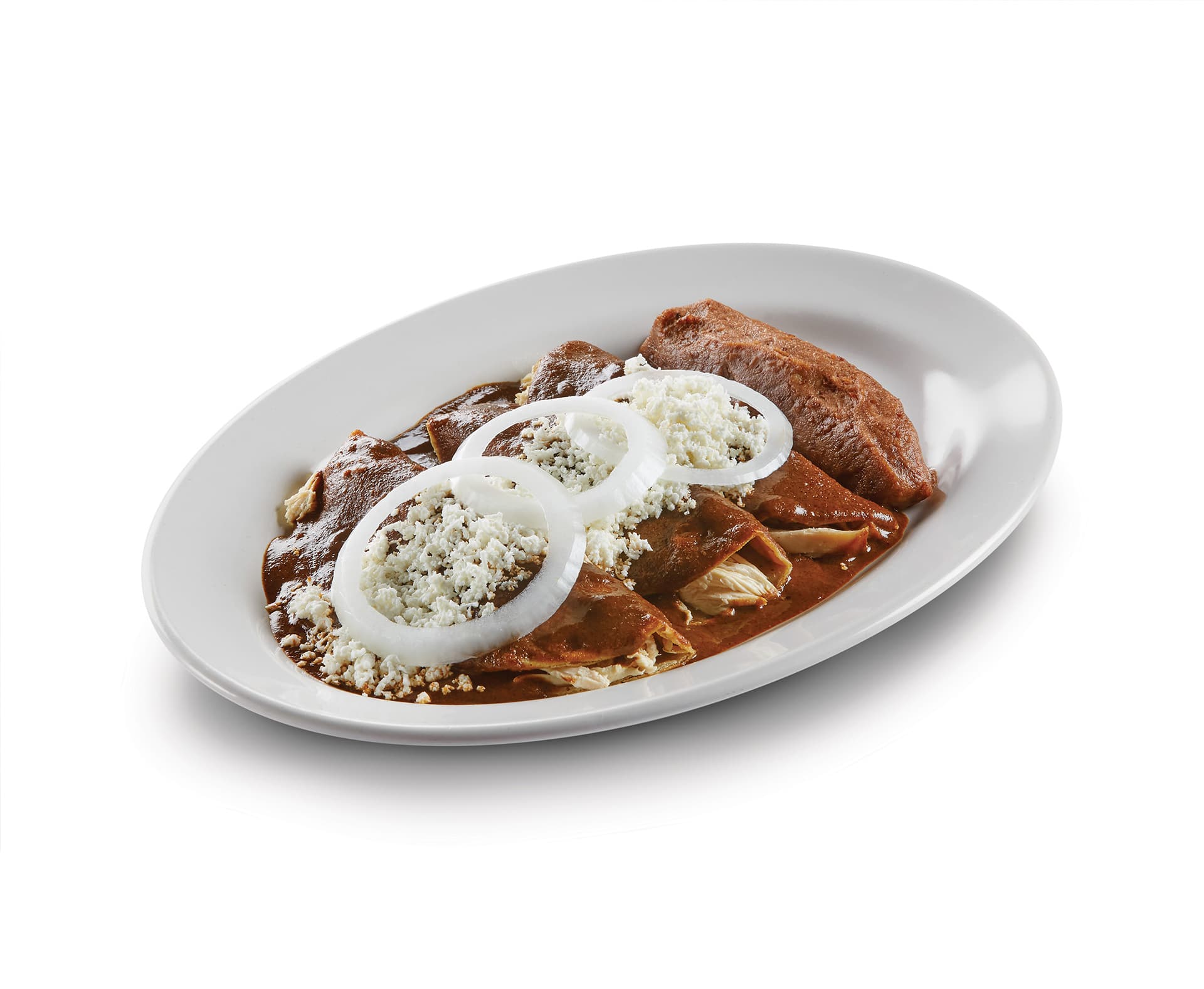 Enchiladas de Mole 3 Piezas