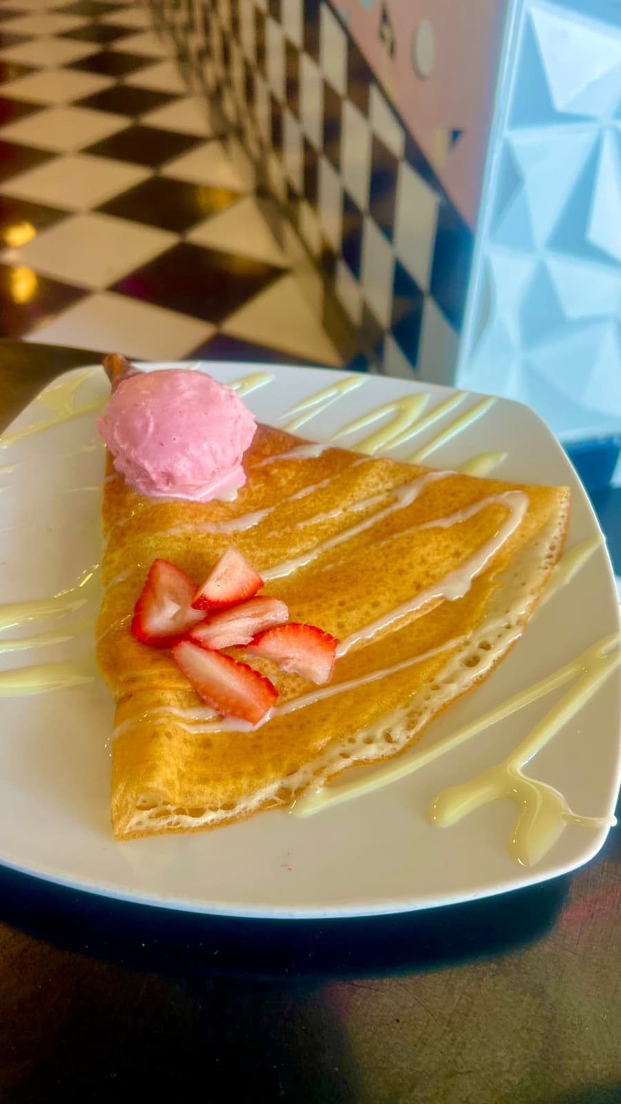 Crepa #3 Lechera y Fresas