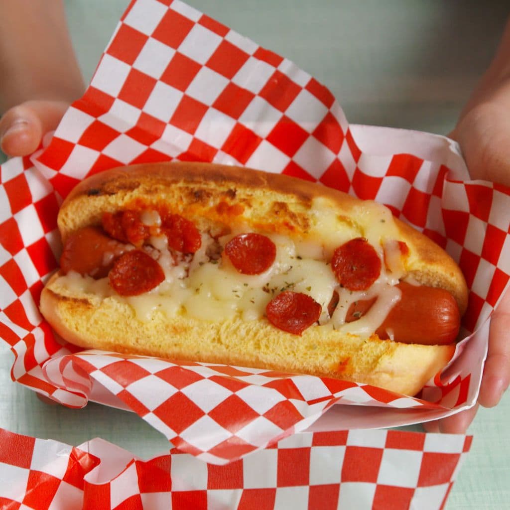 Hot Dog Pizza Dog