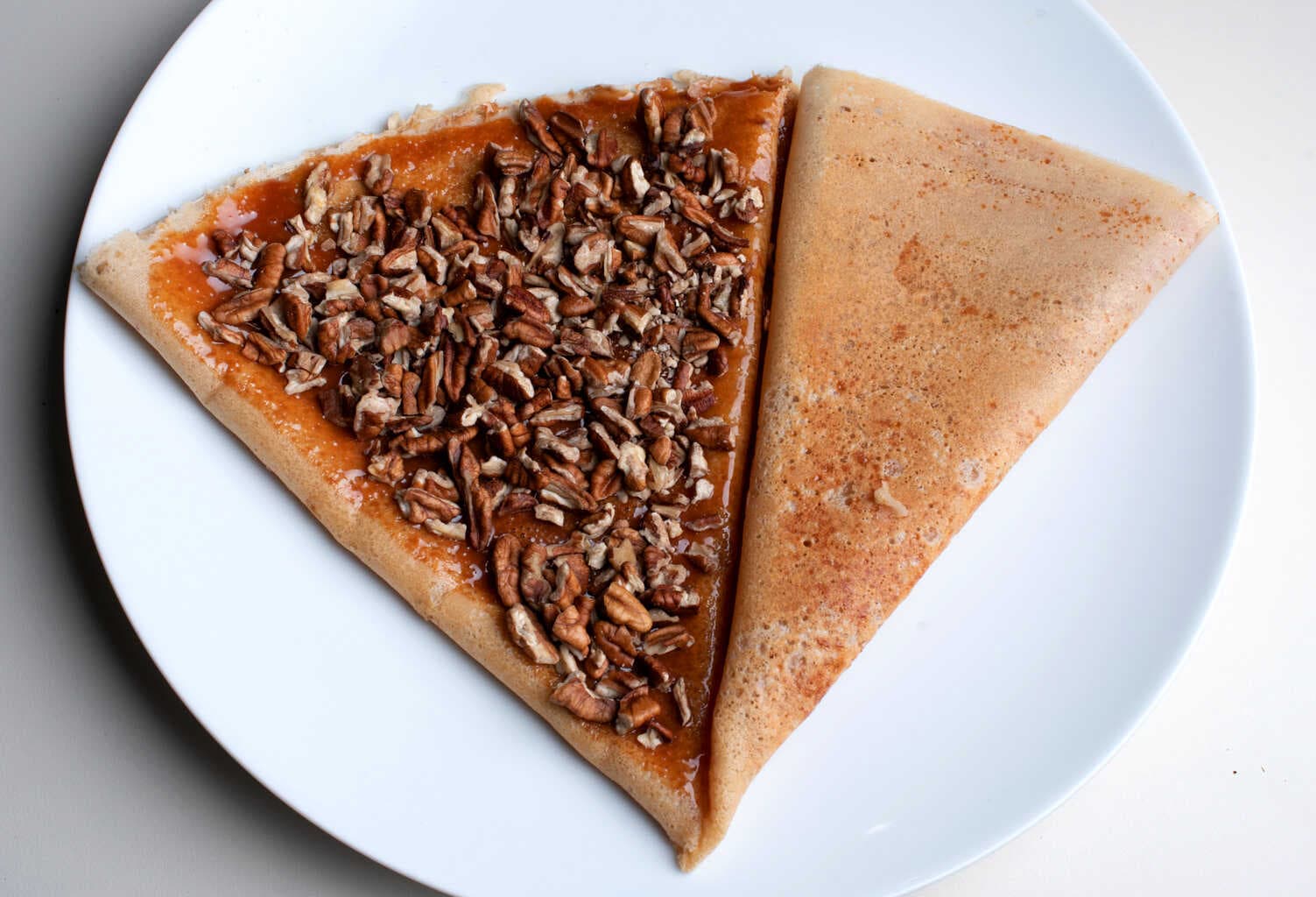 Crepa de Cajeta con Nuez