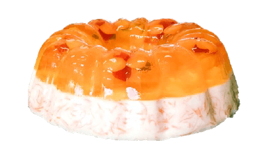 Gelatina de Yogurt con Zanahoria
