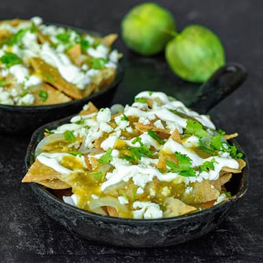2 Chilaquiles Sencillos Verdes