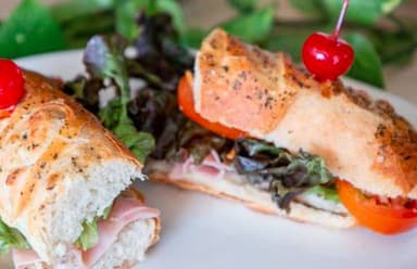 Baguette Pollo y Quesos