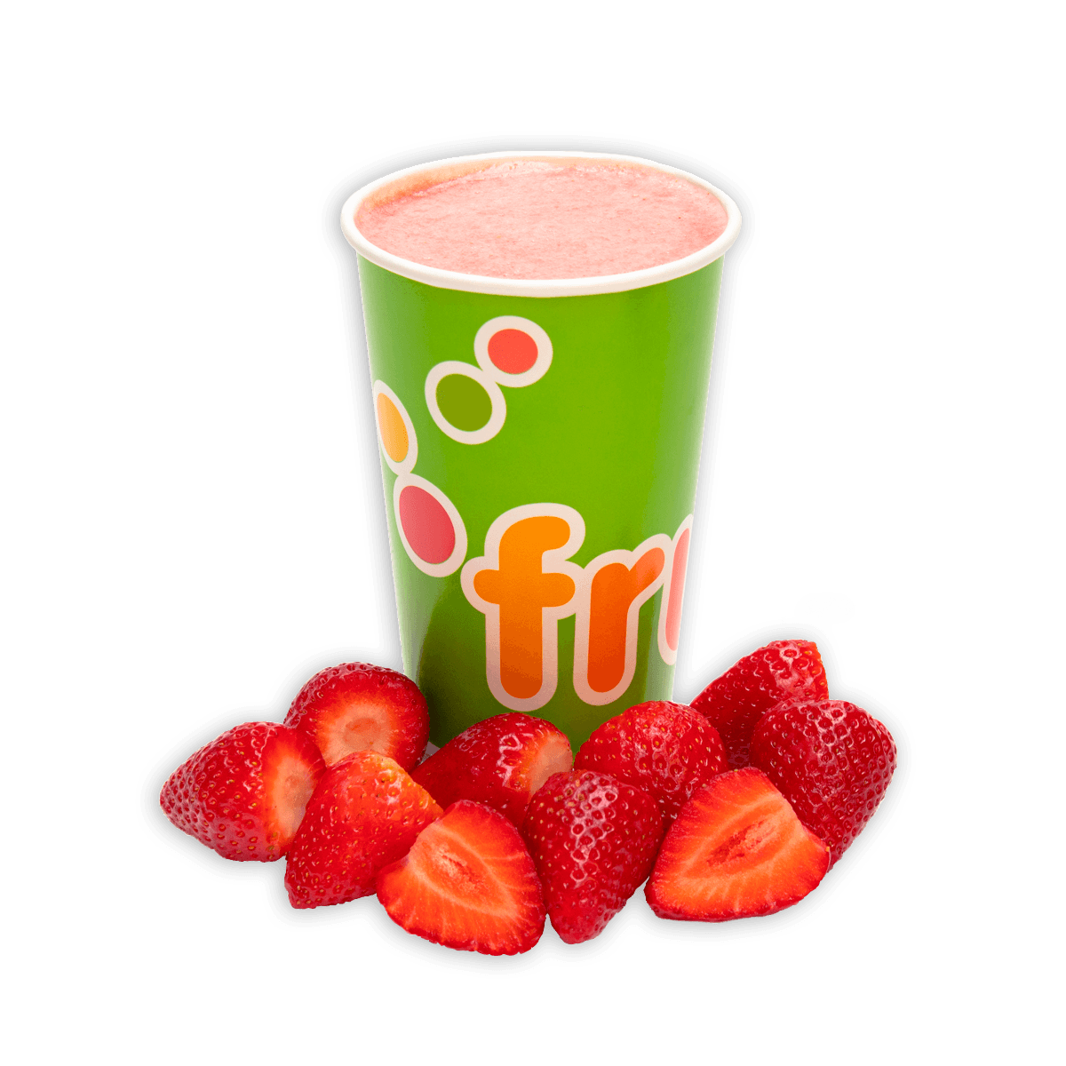 Batido de Fresa y Leche Mediano 500 ml