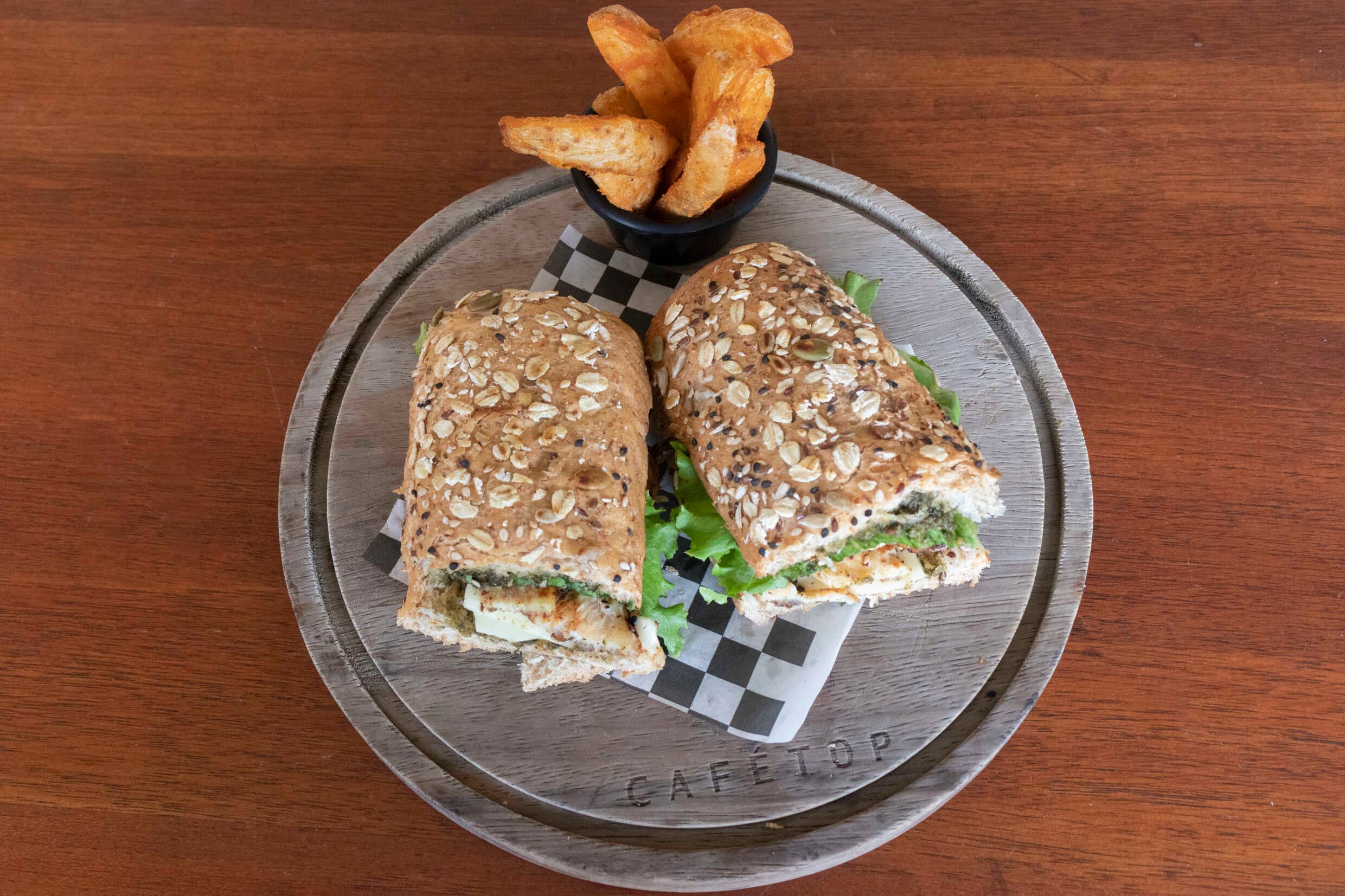 Baguette de Pollo y Pesto