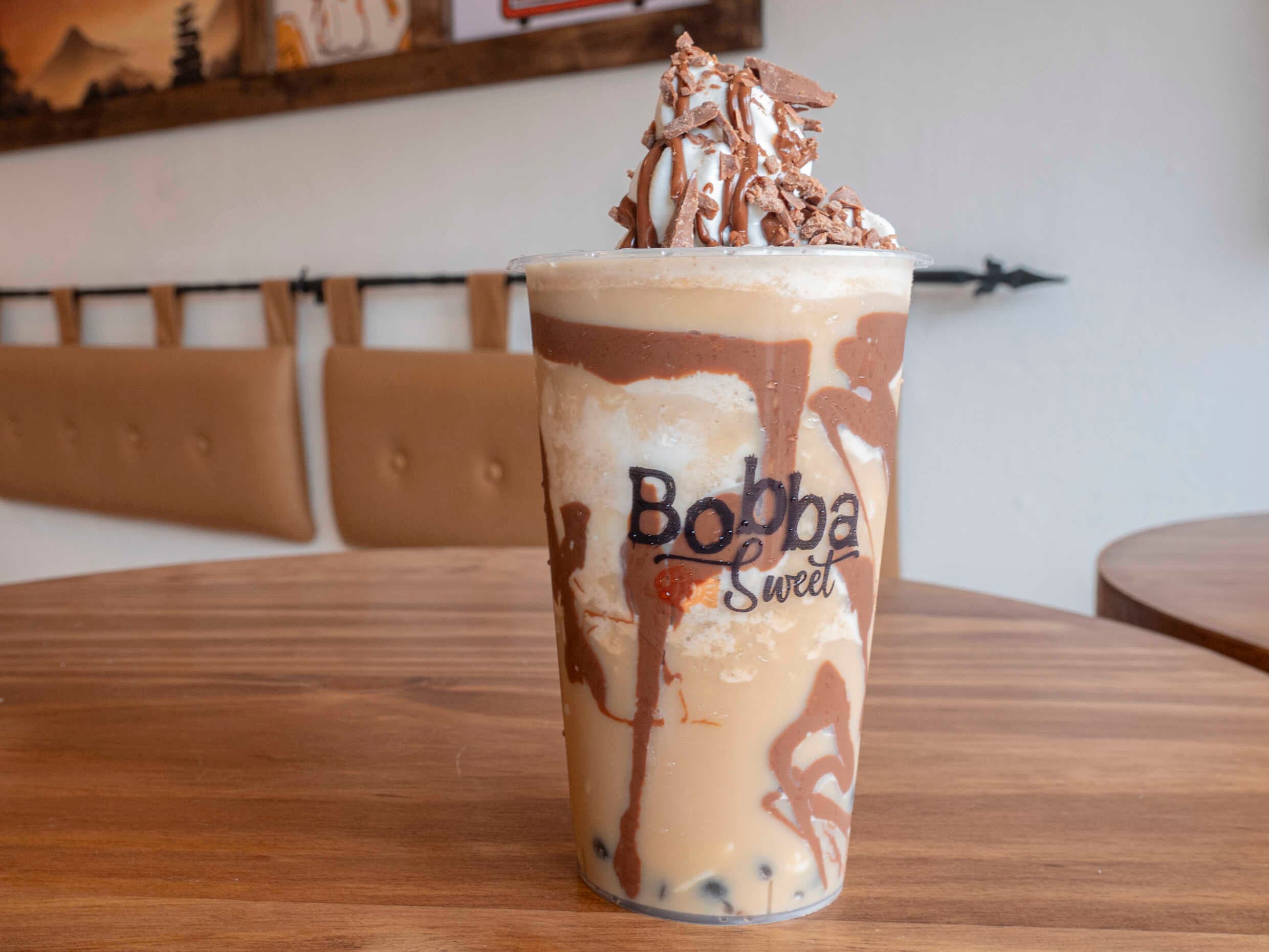 Frappuccino de nutella con helado