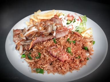 Combo 3 Bistec Encebollado