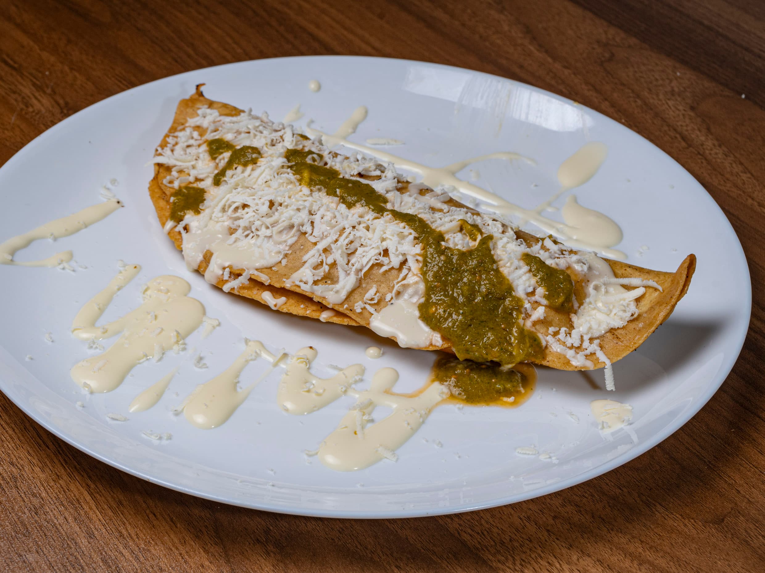 Molote de Chicharrón