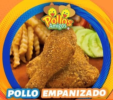 Pollo Entero Empanizado