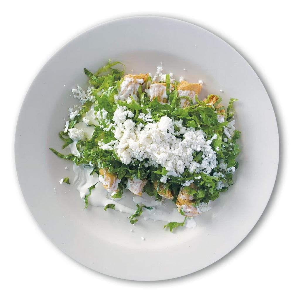 Tacos Dorados de Jamón con Queso