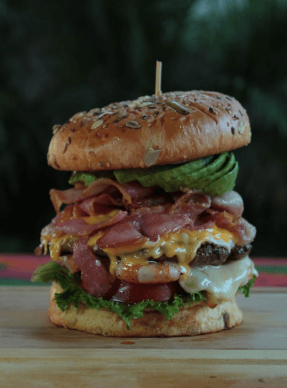 Hamburguesa La Sensishita