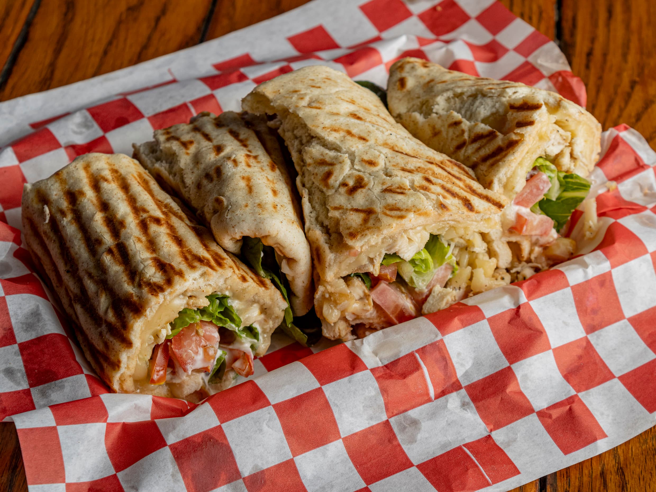 Wraps de Pechuga de Pollo