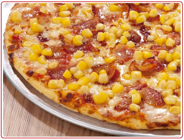 Pizza Maíz Tocineta crock