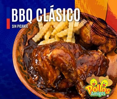 Pollo Entero BBQ Clásico