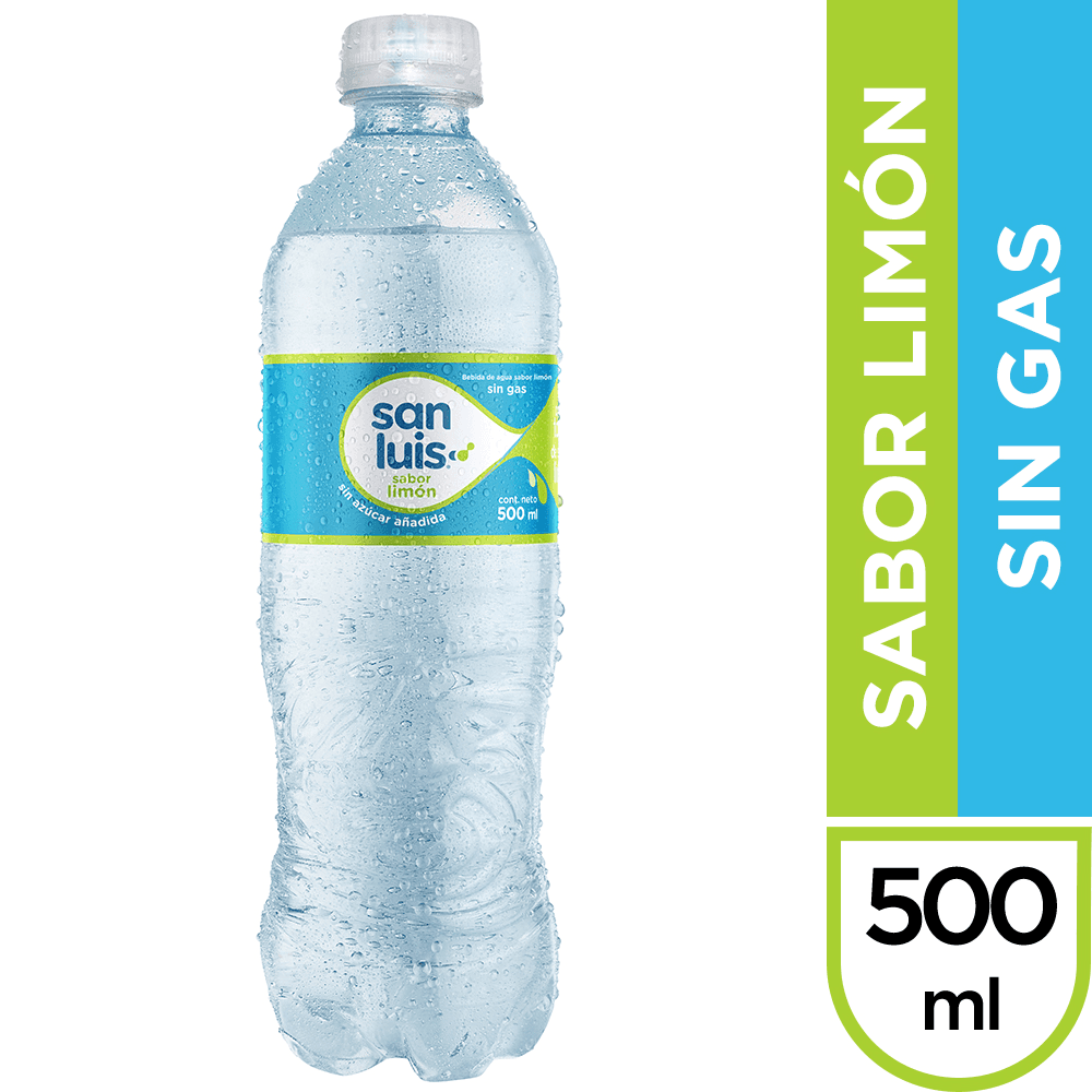 Agua San Luis Sabor Limón sin Gas 500 ml