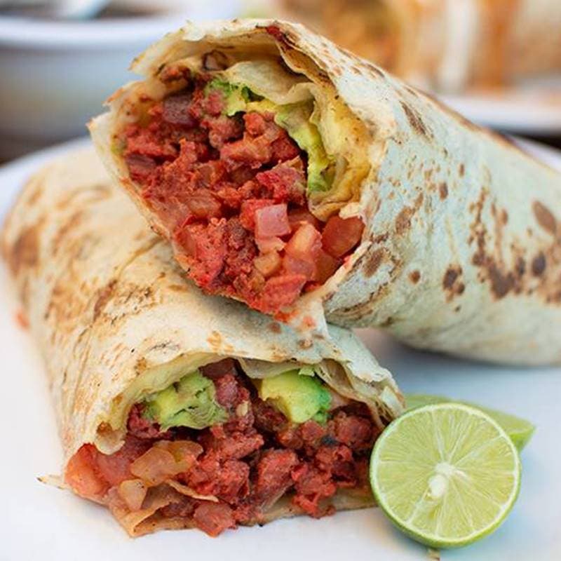 Burrito de Carne Asada + Burrito de Carne Adobada