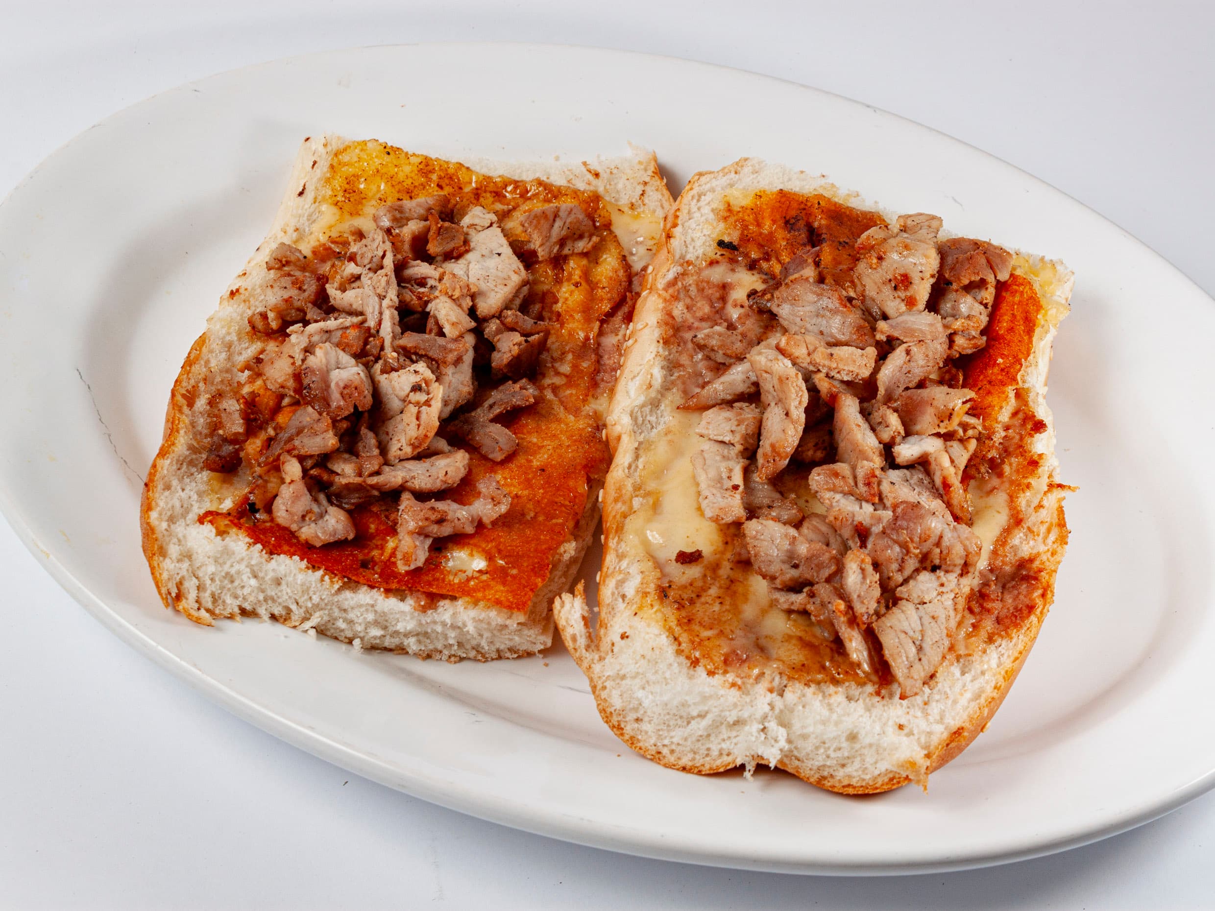 Orden de Molletes con Bistec