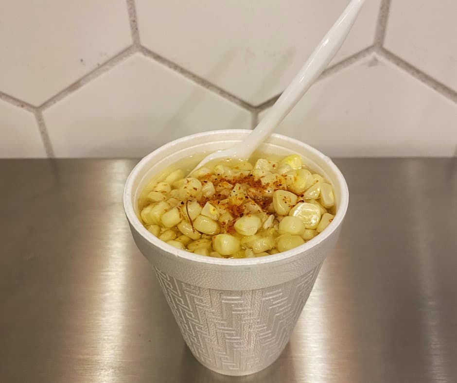 Elote en Vaso Sencillo Grande