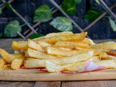 Papas con  Lemon Peper
