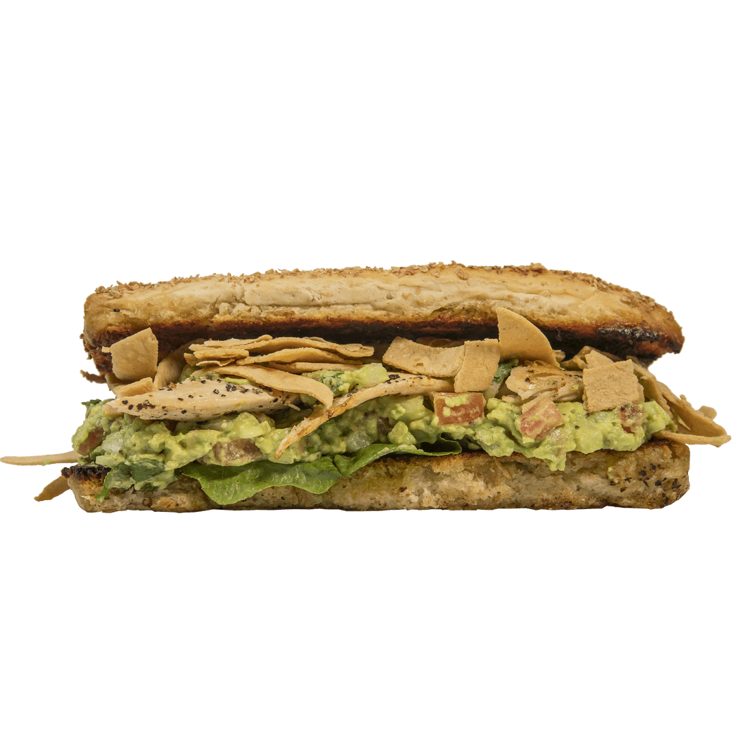 Guacamole Chicken panini