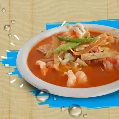 CONSOME CON CAMARON (12 OZ)