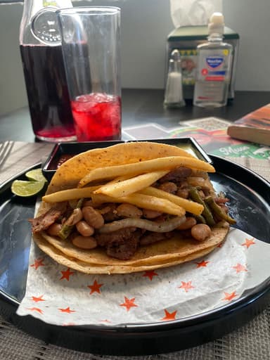 Taco de Bistec de Res 1 pza