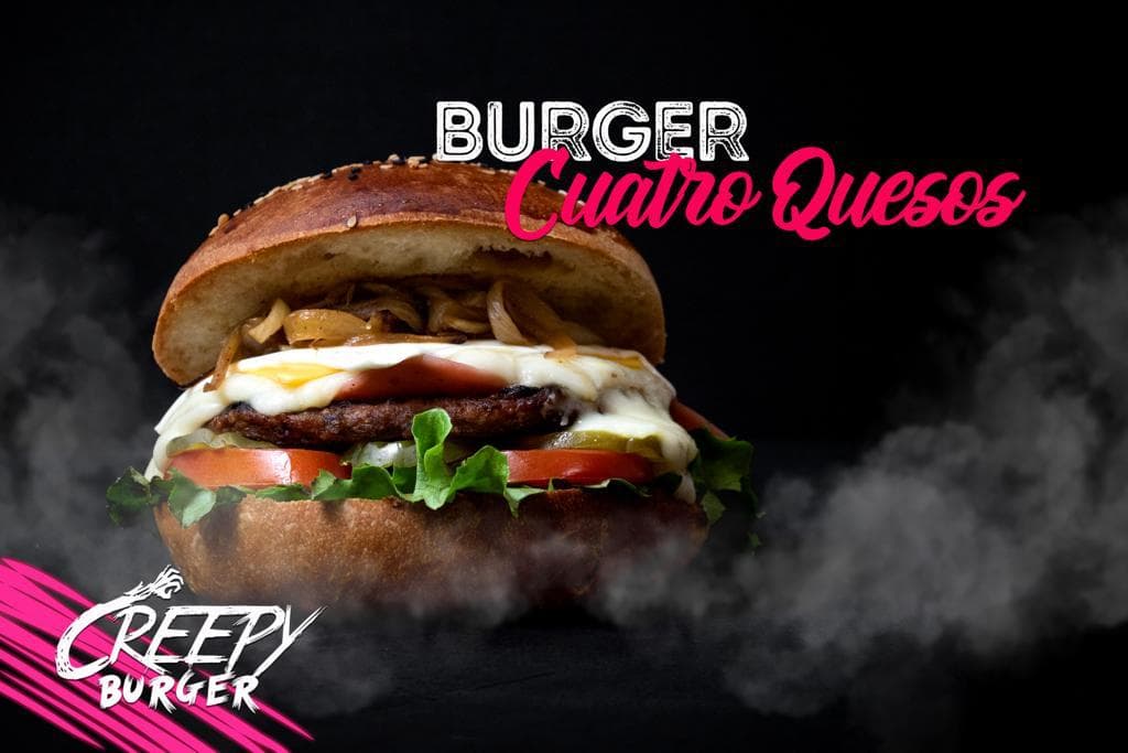 Burger 4 Quesos