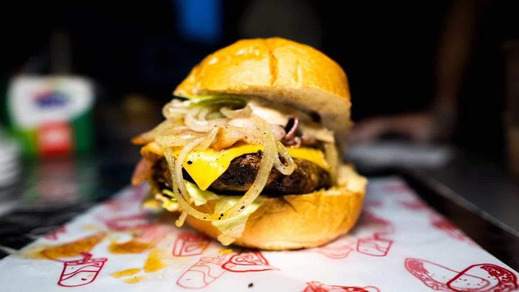Hamburguesa Angus.