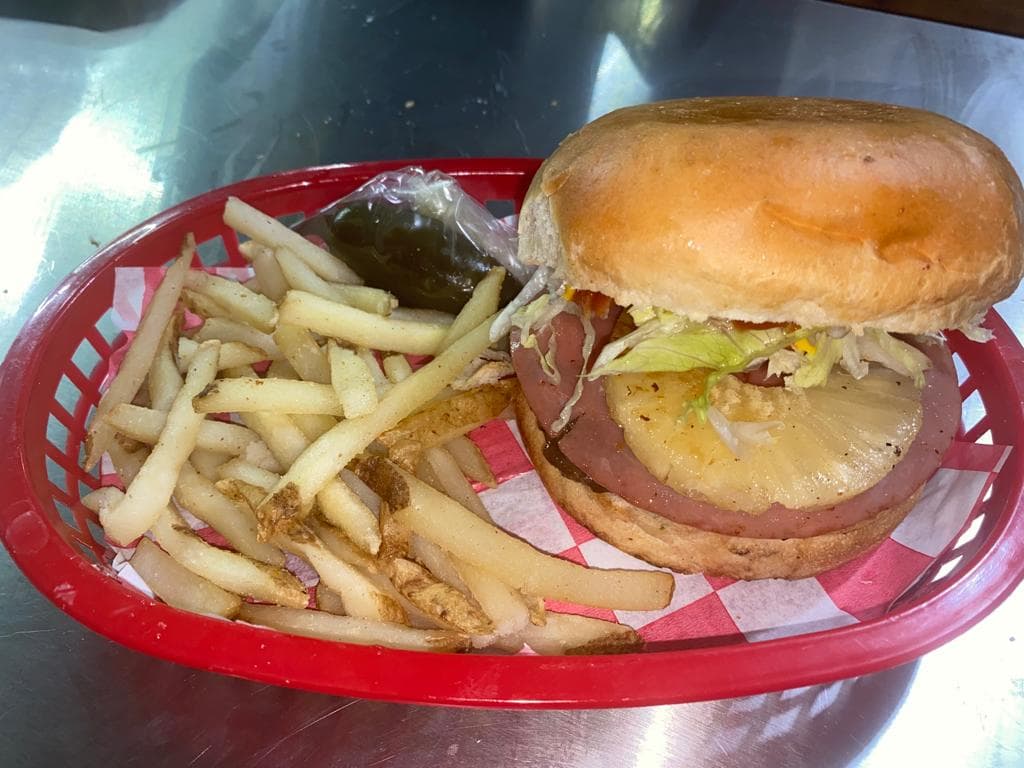 Hamburguesa Hawaiana