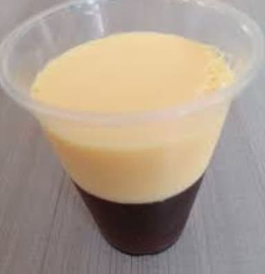 Gelatina de Jerez con Rompope