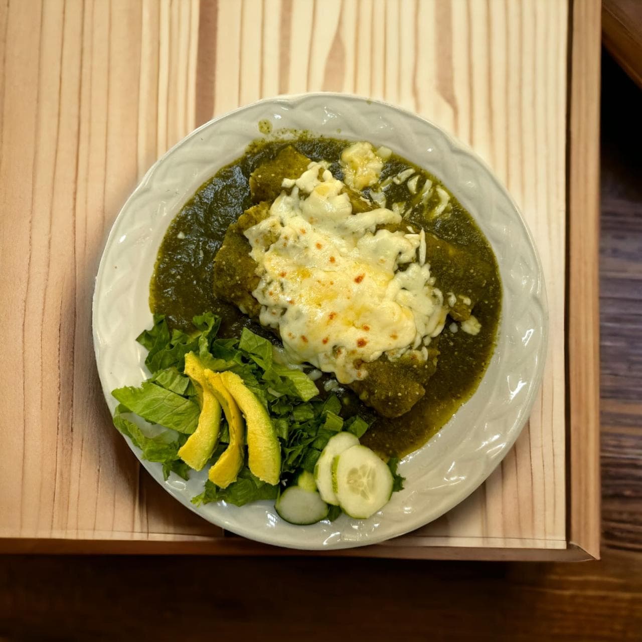 Enchiladas Verdes