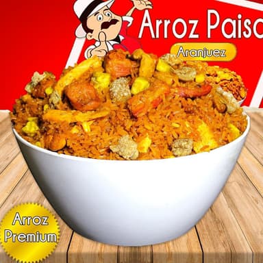Arroz El paisa premium 8 Personas 1800 g