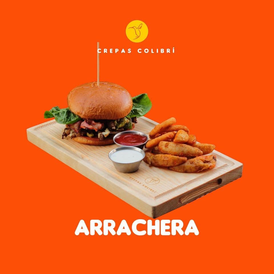 Hamburguesa Arrachera